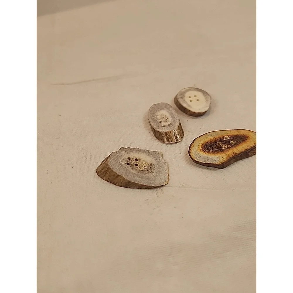 Set Of 4 Natural Rustic 1